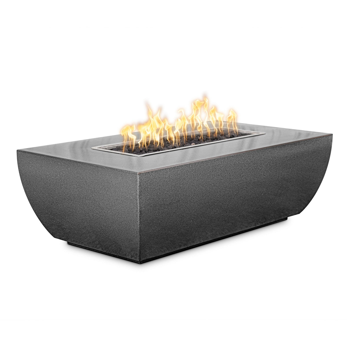 Linear Avalon Fire Pit - Powder Coat - 15" Tall - 84" x 28" | The Outdoor Plus image 8