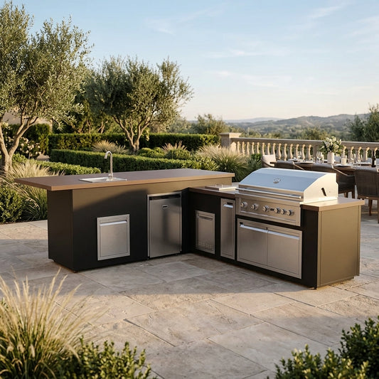 Maestro 134L - BBQ Island – lifestyle | Lifestyle