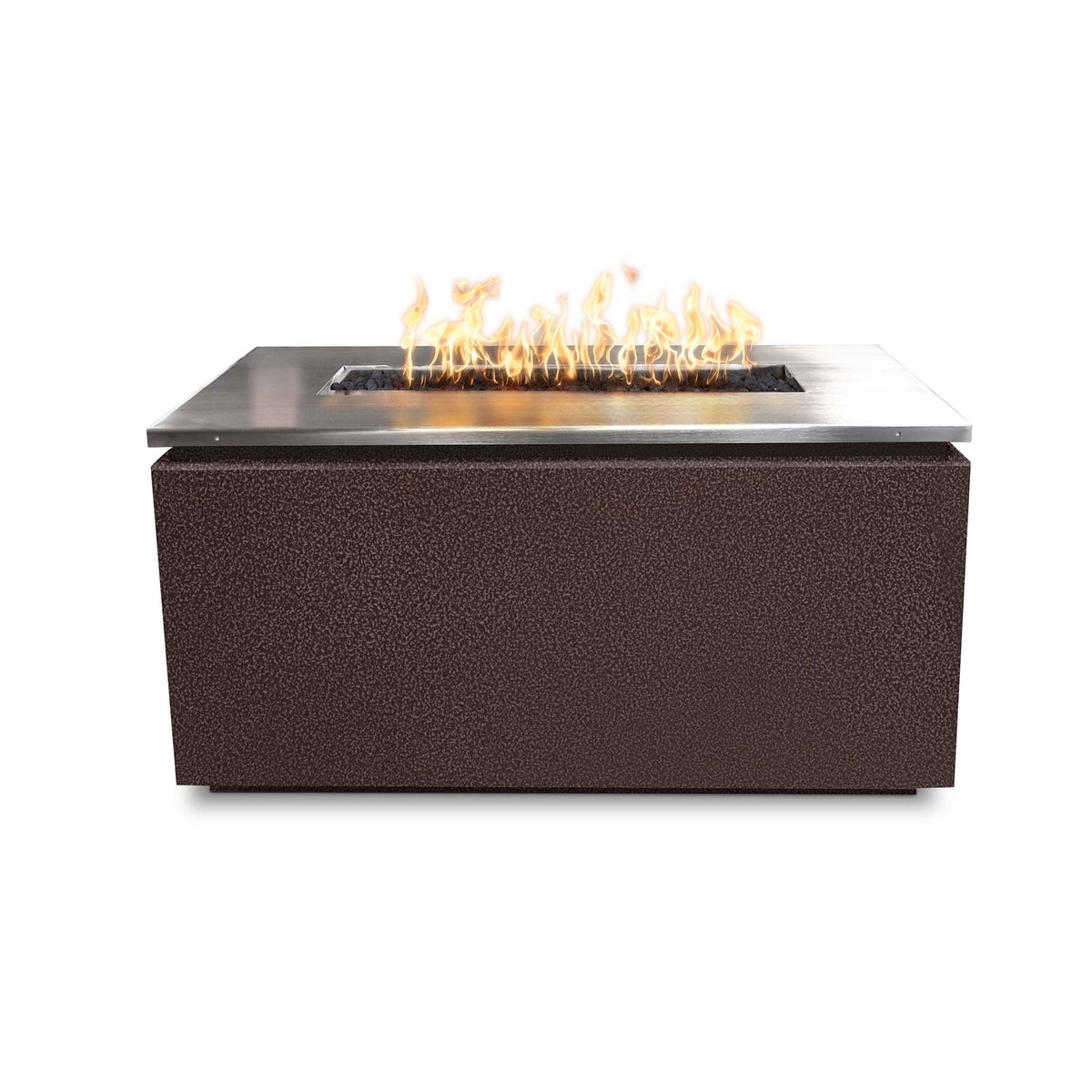 Merona 48 inch rectangular powder coat gas fire table by The Outdoor Plus