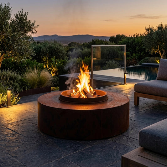 Orbit Smokeless Fire Pit - Corten Steel - 42"