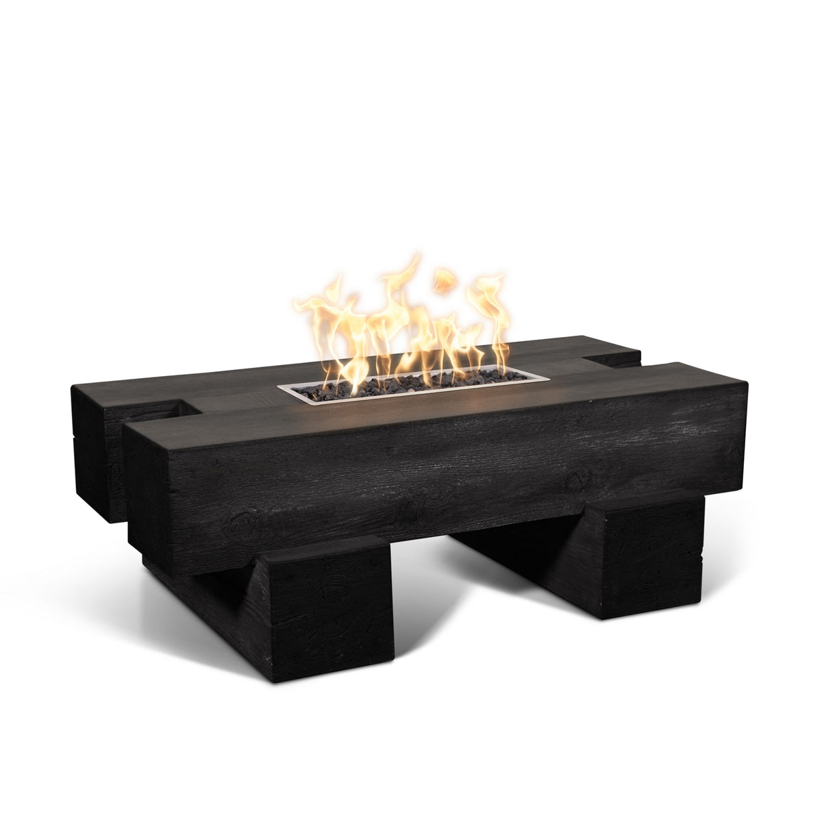 Palo Fire Pit - GFRC Wood Grain - 48" | The Outdoor Plus image 3