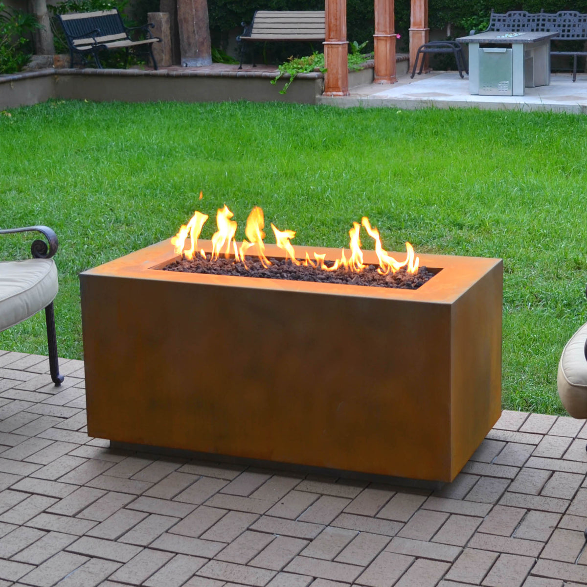 Pismo Fire Pit - Metal Collection - 60" | The Outdoor Plus image 2