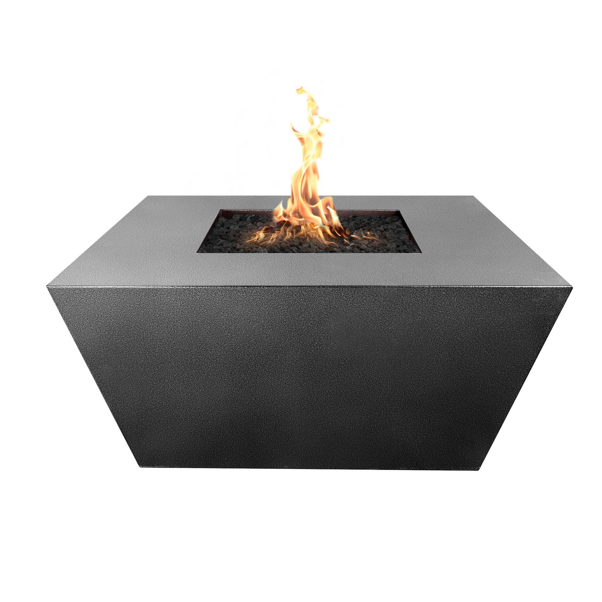 Redan 48 inch square powder coat gas fire pit by The Outdoor Plus