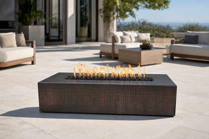 Regal Fire Pit - Metal Collection - 54" - Hammered Copper Lifestyle