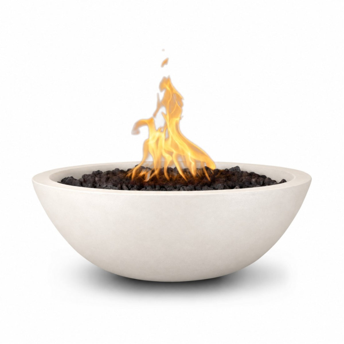 Sedona Fire Bowl - GFRC Concrete in Metallic Pearl finish – digital rendering, The Outdoor Plus