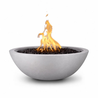 Sedona Fire Bowl - GFRC Concrete in Metallic Silver finish – digital rendering, The Outdoor Plus