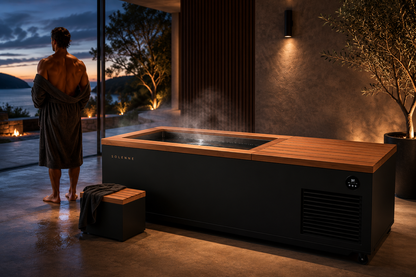 SOLENNE Privé stainless steel and cedar cold plunge – image 6