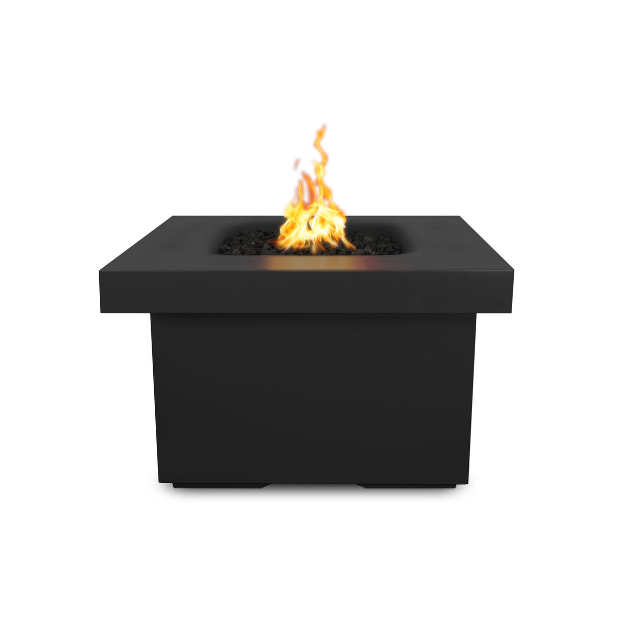 Square Ramona Fire Table - GFRC Concrete - 36" | The Outdoor Plus image 2