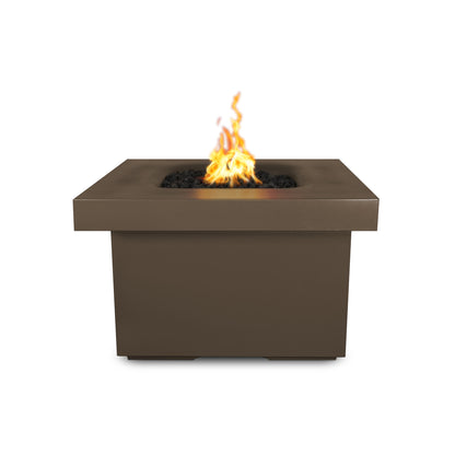 Square Ramona Fire Table - GFRC Concrete - 36" | The Outdoor Plus image 3