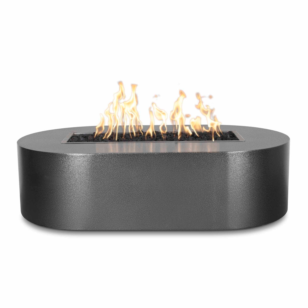 Bispo Fire Pit Powder Coat in Silver Vein finish – The Outdoor Plus