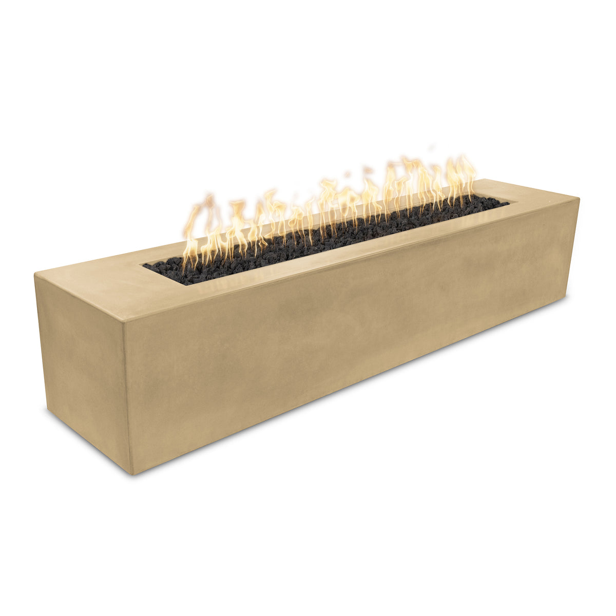 Carmen Fire Pit Gfrc Concrete 16 Tall in Brown finish – The Outdoor Plus