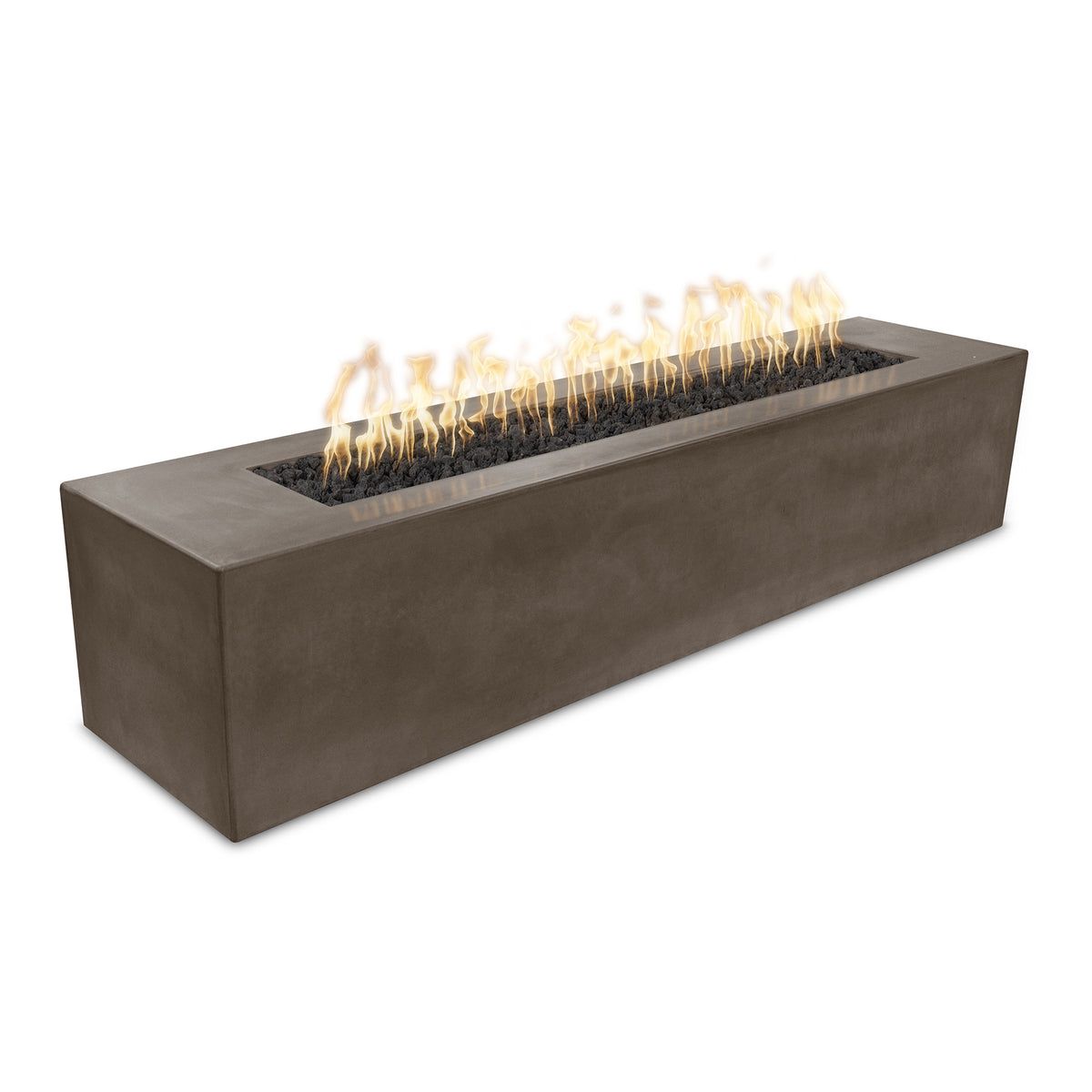 Carmen Fire Pit Gfrc Concrete 16 Tall in Chocolate finish – The Outdoor Plus