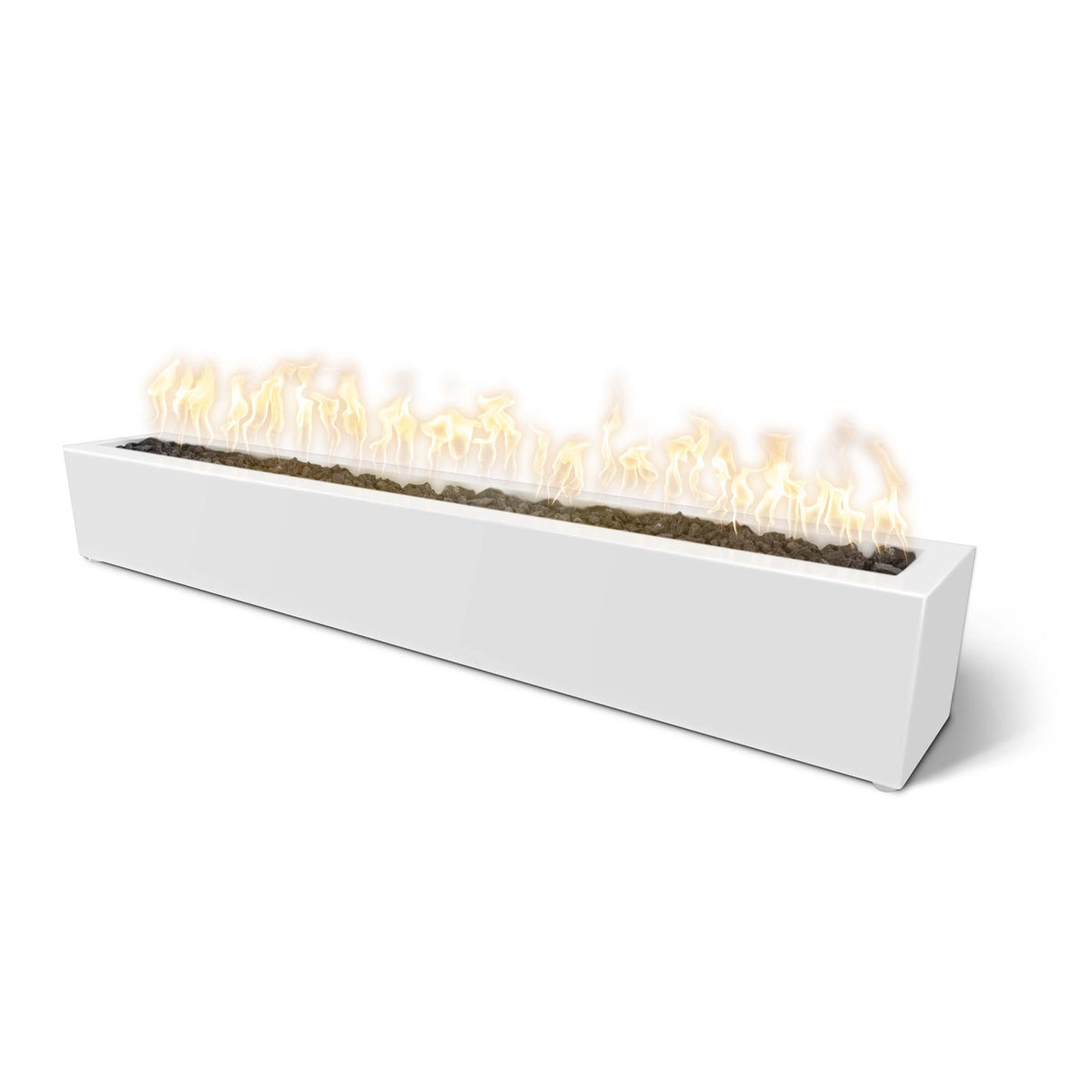 Eaves Fire Pit Powder Coat in White finish – The Outdoor Plus