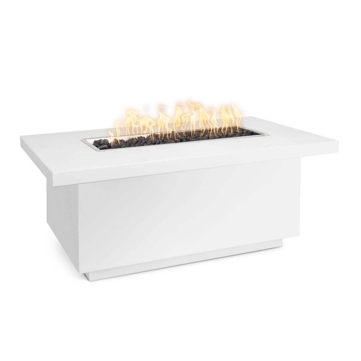 Fremont Fire Pit Powder Coat 15 Tall in White finish – The Outdoor Plus