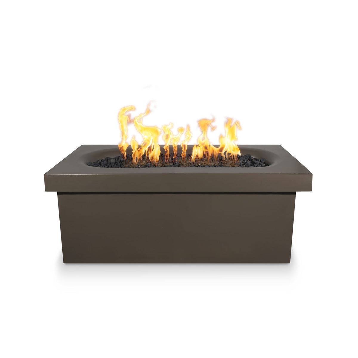 Square Ramona Fire Table Gfrc Concrete in Chocolate finish – The Outdoor Plus