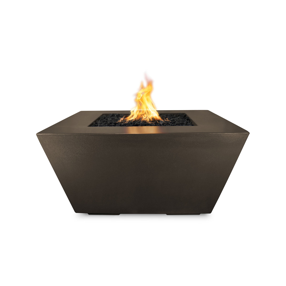 Redan Fire Pit Gfrc Concrete in Chocolate finish – The Outdoor Plus