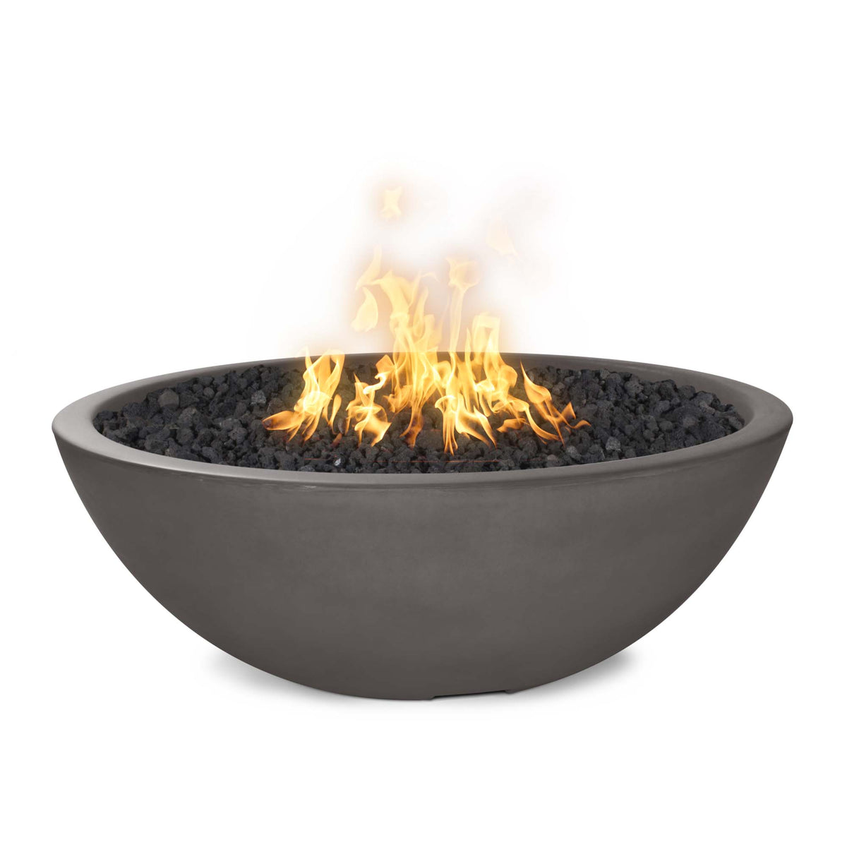 Sedona Fire And Water Pit Gfrc Concrete 4 Way Spill in Chestnut finish – The Outdoor Plus
