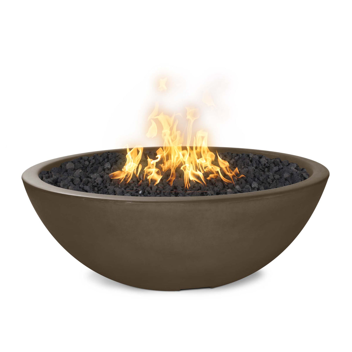 Sedona Fire And Water Pit Gfrc Concrete 4 Way Spill in Chocolate finish – The Outdoor Plus