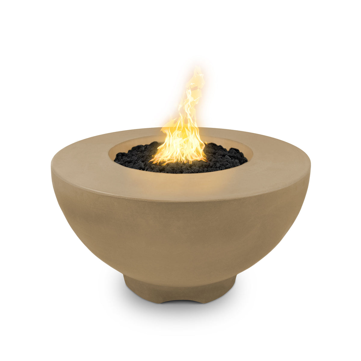 Sienna Fire Pit Gfrc Concrete in Brown finish – The Outdoor Plus