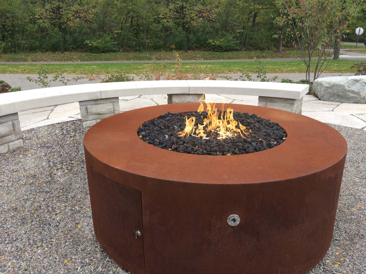 Unity Fire Pit - Metal Collection - 18" Tall - 60" | The Outdoor Plus image 12