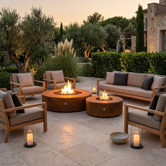 Unity Fire Pit - Metal Collection - 24" Tall - 60"